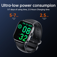Montre connectée Remax Watch20 étanche, abordable et économique pour hommes et femmes, tracker sportif et de fitness, compatible Android et iOS