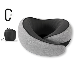 Oreiller de voyage pliable en mousse à mémoire de forme personnalisé, soutien 360 degrés pour le cou, idéal pour le bureau et les voyages - Product Image 1