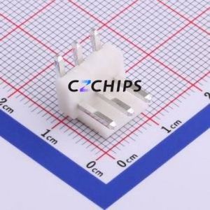 HX39601-3WAP Wire-to-<b>Board</b> <b>Pin</b> Header Bent Lead Through Hole,P=3.96mm Connector 1x3P 3.96mm Right Angle Insert VH - Product Image 1