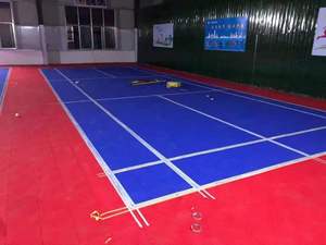 Cancha de pickleball extremadamente duradera, suelo de PP, suelo de canchas deportivas de baloncesto - Product Image 4