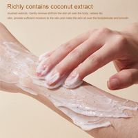 UUKKG Natuurlijke Fruit Body Scrub 500g Walnoot Deeltjes Exfoliërende Crème Verwijderen Dode Huid Hydraterende Gladde Huid Body Exfoliator