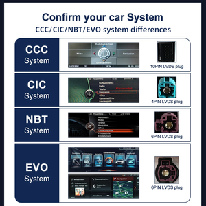 Lelv không dây Carplay Android Auto Car đài phát thanh GPS đa phương tiện Player Màn hình hiển thị cho BMW 5 Series F10 bảng điều khiển màn hình cảm ứng - Product Image 6