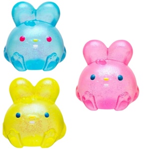 Juguete Sensorial de Gelatina de Conejito Adorable, Transparente con Purpurina, Bola Antiestrés Aromática, Regalo Coleccionable para Venta Minorista - Product Image 6