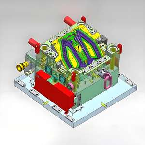 Funda de plástico para luz de coche del fabricante, molde de inyección ABS PP, corredor frío para lente de Faro, luz trasera para el hogar - Product Image 3