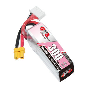 GNB GAONENG 4S 15.2V HV 300Mah Baterai 80C XT30 LiPo FPV Drone Quads UAV Model Udara DIY FPV - Product Image 1