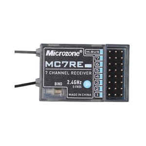 Microzone Mc7re V2 Receiver 7 Channel <b>Rc</b> Power System For Remote <b>Control</b> Vehicles - Product Image 4