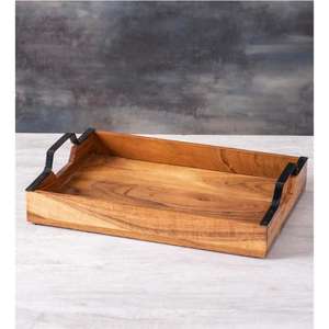 Plateau de service en bois d'acacia tango du fabricant Nestroots haute qualité meilleure collection pour ustensiles de cuisine prix de gros - Product Image 2