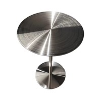 Table Basse Style Industriel Simple, Meuble de Maison, Petite Table en Fer Forgé pour Salon de Thé Rouge, Moderne, Extensible en Acier Inoxydable