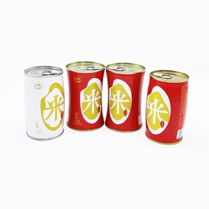 Boîte en fer blanc de 300g avec couvercle à ouverture facile, qualité alimentaire, pour animaux de compagnie, avec logo personnalisé, impression offset, pour riz, bonbons, biscuits, chocolat - Product Image 1