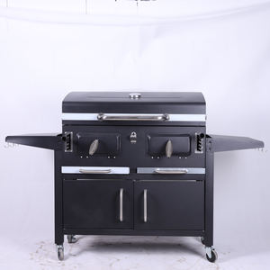 鉄製耐風バーベキュー長方形シンプルな高さ調整可能な回転回転<span class=keywords><strong>Bbq</strong></span>グリルスクリーンラック - Product Image 2