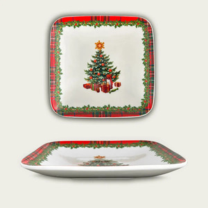 ถาดไม้สก็อตแลนด์ 18x18 ซม. - Product Image 1