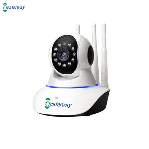 Domo inteligente infrarrojo PTZ de 3MP, 3 antenas, señal fuerte, seguridad del hogar, CCTV, WIFI, cámara conectada al teléfono móvil