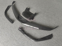 Produk baru untuk Ferrari SF90 serat karbon kering gaya OEM kit bodi sudut depan bibir depan bagian otomotif SF90 serat karbon kering