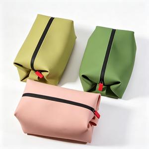 Silicone Storage Bag, Waterproof Travel <b>Makeup</b> Bag, Toiletries Bag, Small Items, Silicone Storage <b>Box</b>, Large Capacity New Model - Product Image 3