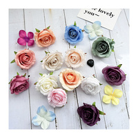 Tête de fleur de rose artificielle MeiQi Nouveaux produits Décoration de mariage polyvalente et économique de haute qualité