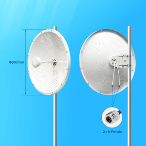Rflink rf012 băng rộng ăng ten Parabol 24dbi tăng cao kép phân cực 4G LTE 5g tế bào tăng cường tín hiệu 2300-2700MHz IP67 đánh giá - Product Image 2