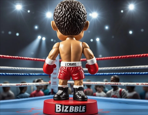 Boneka angguk Champion tinju tokoh goyang Resin, dekorasi kantor unik & hadiah penggemar olahraga - Product Image 4