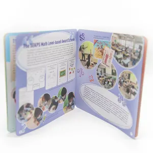 China Best Manufacturer Hot Sell Soft Cover Student Books Children's Books Custom Printing High Quality Math Books