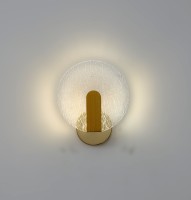 Applique murale moderne en acrylique LED 8W 4000K Ra80 avec interrupteur, durée de vie de 20 000 heures, pour salon