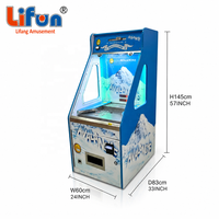 Machine de jeu d'arcade commerciale LIFUN avec fonction de poussée de pièces et trou de bonus, équipement de divertissement intérieur pour lieux de loisirs