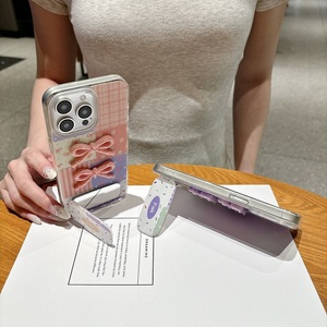 Funda con Espejo y Soporte <span class=keywords><strong>para</strong></span> Teléfono con Diseño de <span class=keywords><strong>Mujer</strong></span> Africana <span class=keywords><strong>para</strong></span> Samsung <span class=keywords><strong>A16</strong></span> A06 Infinix Smart 8 Tecno Spark 50 Hot 60i Xiaomi - Product Image 3