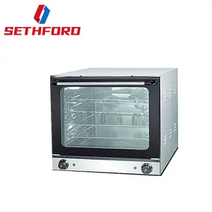 Aanrecht 4-Tray Hete Verkoop Elektrische Convectie Broodoven 220V Mini Multifunctionele Elektrische Bakoven