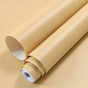 Rouleau de membrane en PVC imperméable et ignifuge, texture bois, <span class=keywords><strong>film</strong></span> de pressage sous vide pour lamination décorative - Product Image 4