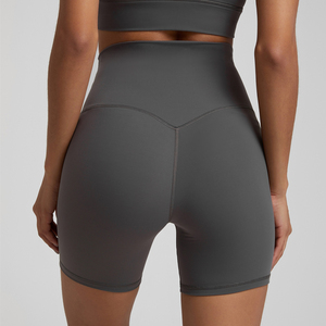 Palestra vita alta glutei allenamento sport corto per le donne con pelle stretta Yoga indossare <span class=keywords><strong>pantaloni</strong></span> <span class=keywords><strong>corti</strong></span> Leggings - Product Image 4