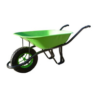 WB 6400 65 L Brouette industrielle robuste pour jardin et construction