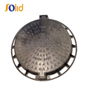 OEM 서비스를 가진 제조자 고품질 EN124 연성이 있는 철 맨홀 하수구 덮개 - Product Image 5