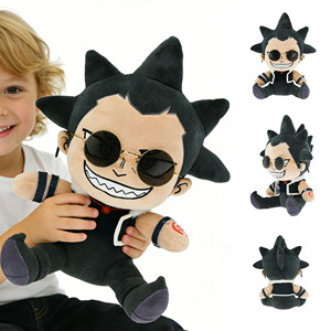 Hochwertiger 20-Zoll Premium-Plüschcharakter für die USA, Maßgefertigte 20cm Kpop Cool <span class=keywords><strong>Boy</strong></span> Anime-Plüschpuppe mit Brille - Product Image 1
