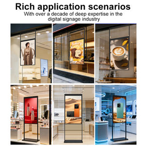 Écran d'affichage numérique suspendu double face, écran de menu de restaurant commercial ultra-fin 55 pouces à haute luminosité 3000 <span class=keywords><strong>Nitro</strong></span> - Product Image 5