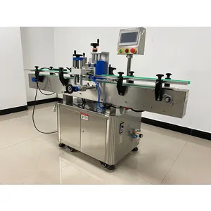 Automatic Customized Bottles Cans Labeling Machine Label Machine For Jars Container