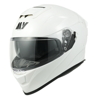 ECE2206 nouveau modèle de casque de moto noir mat matériau ABS homologué pour la conduite sur route