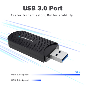 Bộ Chuyển Đổi WiFi USB AX1800 Dongle 802.11ax USB 3.0 Card Mạng Không Dây 5GHz Thẻ WiFi Băng Tần Kép Cho Máy Vi Tính Máy Tính Xách Tay <span class=keywords><strong>Windows</strong></span> MaxOS - Product Image 3