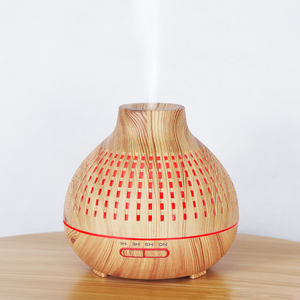 Professionnel 400ml Unique Grain de bois humidificateur d'<span class=keywords><strong>air</strong></span> maison ultrasons arômes diffuseur d'huile essentielle pour l'<span class=keywords><strong>air</strong></span> frais - Product Image 5