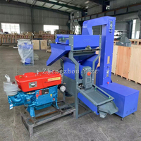 Machine à décortiquer le riz et le millet, moulin à farine diesel automatique pour riz et maïs