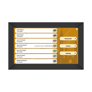 Nouveauté Cadre <span class=keywords><strong>photo</strong></span> numérique intelligent Android WiFi 15,6 pouces Athan Lecteur de Coran islamique Hadith Joueur de prière musulman Azan Adhan Horloge - Product Image 4