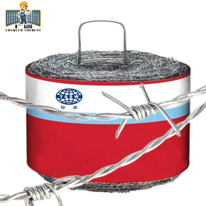 Alambre <span class=keywords><strong>de</strong></span> Púas Galvanizado <span class=keywords><strong>de</strong></span> Alta Calidad, 500 Metros - Product Image 1
