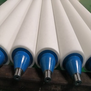 Roller Sabuk Konveyor Logam Berlapis Silikon Kustom, Dapat Disesuaikan, Tahan Lama, Peralatan Penanganan Material Baru untuk Makanan dan Minuman - Product Image 1