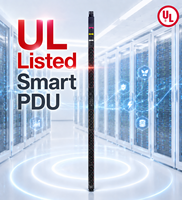PDU intelligent à commutation pour rack de serveur à installation verticale 0U, 36 voies, avec prises C39 verrouillables, pour centre de données IA