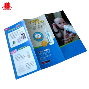 ホットセール中！カスタム折り冊子、157/200/250gsm厚紙アートチラシ、パンフレット、オリジナルデザイン書籍印刷、フィルムラミネート加工 - Product Image 3