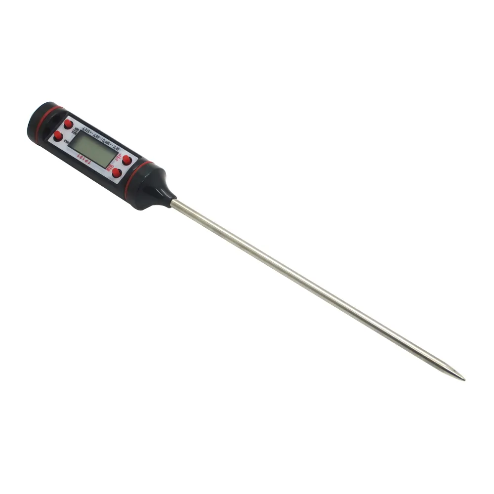 Factory food temperature LED display digital thermometer meat probe thermometer digital BBQ thermometer to 100 degree