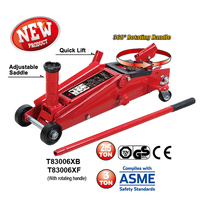Cric à bouteille soudé Torin T83006XF, cric à main multi-puissance à levage élevé, cric portable pour voiture, supports de vente en gros personnalisés