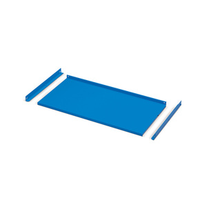 Fami Adjustable Shelf For Cabinets 961X473X54 Mm Dark <b>Grey</b> Ral7000 Metal Bracket <b>Storage</b> Solution - Product Image 1