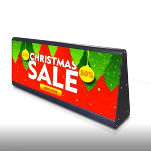 LED affichage <span class=keywords><strong>voiture</strong></span> toit publicité Led écran d'affichage pour <span class=keywords><strong>voiture</strong></span> Led affichage publicitaire pour voitures <span class=keywords><strong>de</strong></span> Taxi - Product Image 4