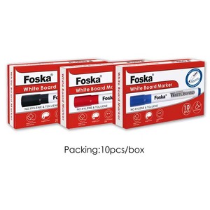 Foska chất lượng ổn định 3 màu sắc viết trơn tru Bảng đánh dấu bút cho Văn Phòng TrườNg Nhà cung cấp - Product Image 6