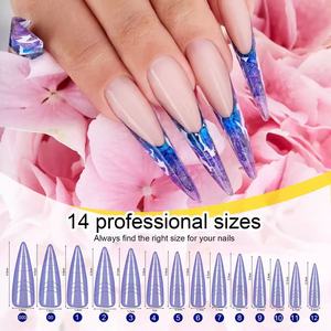 2025 Cross-border <b>Nail</b> Art Color <b>Nail</b> Mold Fast Phototherapy <b>Nail</b> Colorful Multi-size Mixed Seamless Crystal <b>Nail</b> Accessories - Product Image 3