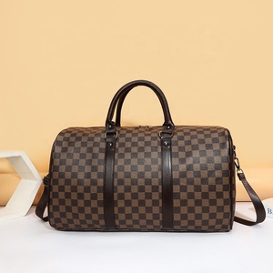 Custom Fashion Herren Große PU Fitness Umhängetasche Gepäck tasche Set Wasserdichtes Geschäfts reisegepäck mit Reiß verschluss - Product Image 2