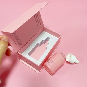 Wholesale Custom Logo Printed Luxury Cosmetic Packaging Dropper Bottle Body Facial Hair Oil Skin Care Serum Bottle 30ml With <b>Box</b> - Product Image 4